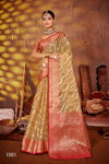 Aashika Vol 1 By Saroj 1001 To 1006 Soft Tissue Organza Silk Saree Wholesales In Delhi
